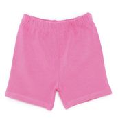 HelloBaby Basic Kız Reçme Paça Koyu Pembe Bebek Şort