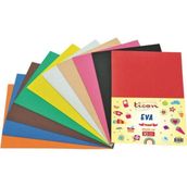 Hellove A4 Sade Yapışkanlı Farklı 10'lu Eva Kağıdı