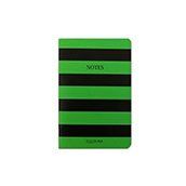Helloween Çizgili Yeşil Notebook Defter Elas Paper