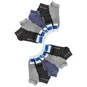 Hepsine Rakip 10LU Erkek Kısa Patik Spor Çorap Ekonomik Pamuklu - Karışık - 40 - 44