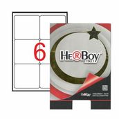 Herboy HB-1006 99,1x93,1mm Beyaz Lazer Etiket