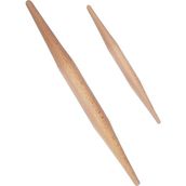 Herdemyesil Herdemyeşil Masif Ahşap Merdane Seti Modern 35 cm + 50 cm