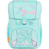 Herlitz TGJP-006A Yeşil Deniz Kızı Kuyruğu Desenli Okul Çantası