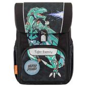 Herlitz TGJP-007A Siyah Dinozor Desenli Okul Çantası