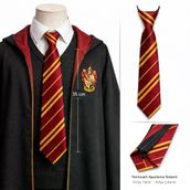 Herşeytrend Harry Potter Gryffindor Fermuarlı Ayarlanabilir Kravat