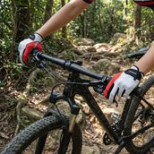 Heugers Giant Lf Gel Jelli Kaymaz Tam Parmak Bisiklet Eldiveni – Parkur, Downhill, Mtb | Unisex L - Fuşya