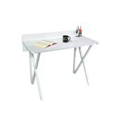 Hey Moduler Mobilya Ruya Beyaz Calisma Masasi Bilgisayar Ofis Masasi Metal Beyaz Ayakli 103 Cm