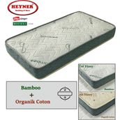 Heyner Bamboo Ortopedik 70x190 cm Lüx Soft Yaylı Yatak