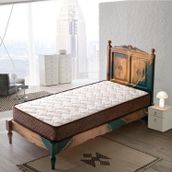 Heyner Sea Shell Coffee Bamboo Tek Kişilik Yaylı 100x200 cm Yatak