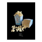 HG AMBALAJ 1 Yaş Temalı Popcorn Mısır Kutusu, Patlamış Mısır Kutusu , Küçük Boy, 8 Adet