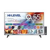 Hi-Level HL55QUPRL-W02M 55 inç 139 Ekran 4K Ultra HD WebOS QLED TV
