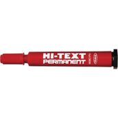 Hi-Text Permanent 830PC Kırmızı Kesik Uç Markör