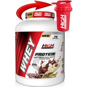 High Nutrition Protein Tozu 2280 Gr Çikolata Vanilya Aromalı Whey Protein 24 Gram Protein 76 Servis