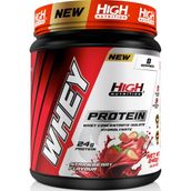 High Nutrition Whey Protein 240 gr Çilek Aromalı Protein Tozu 24 gr Protein