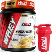 High Nutrition Whey Protein 240 gr Muz Aromalı Protein Tozu 24 gr Protein 8 Servis