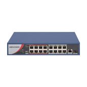 Hikvision DS-3E0318P-E 16X10/100+ POE Switch