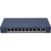 Hikvision DS-3E1310HP-EI(B) 8 Port Smart Akıllı Yönetilebilir PoE Switch 110W