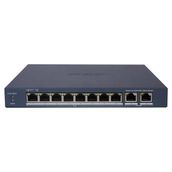 Hikvision DS-3E1310P-EI/M 8 Port 60W Full PoE 10/100 2xUplink Yönetilemez Metal Switch