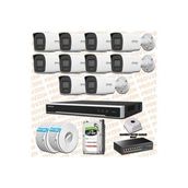 Hikvision Provzen 10 IP 4 MP Colorvu Hibrit Güvenlik Kamerası