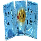Hilalpak Tek Kullanımlık Islak Mendil 1000 Adet 6X10 cm ( EMOJİ BASKILI ) - Tek Kullanımlık Islak Mendil.