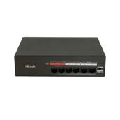 Hılook NS-0106MP-35B 4 Port Megabit PoE 35W 2 Port Megabit Uplink Yönetilemez Masaüstü Switch