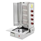 Himaksan 4 Radyanlı Alttan Motorlu Gazlı Ce Belgeli Döner Ocağı