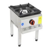 Himaksan Endüstriyel Korsan Ocak 40x50 cm Lpg Tüplü 1 Yanışlı Yer Ocağı