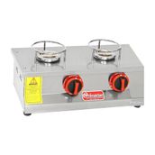 Himaksan Endüstriyel Lpg Tüplü 2 Ocaklı Künefe Ocağı Makinesi