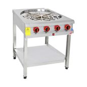 Himaksan Endüstriyel Lpg Tüplü Tezgahlı Motorlu Börek Pişirme Ocağı