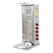 Himaksan Endüstriyel Sanayi Tipi Lpg Tüplü 5 Radyanlı Döner Ocağı