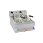 Himaksan HMK-FE3+3 Endüstriyel 5000 Watt Çiftli 3+3 Lt Elektrikli Fritöz