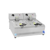 Himaksan HMK-FE5+5 Endüstriyel 5000 Watt Çiftli 5+5 Lt Elektrikli Fritöz