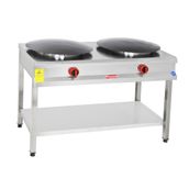 Himaksan HMK-TGZOG2 Ikili Taban Raflı Gözleme Ocağı