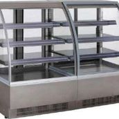 Himaksan Soğuk Pasta Teşhir Dolabı 150 Bombe 150x70x130