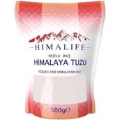 Himalife 500 gr Doypack İyotlu İnce Himalaya Tuzu