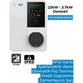 Hims 22KW Bireysel Duvar Tipi Araç Şarj Istasyonu Hevc-22