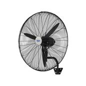 Hims HEF-D750 210W 30 inç Siyah Alüminyum 3 Kanatlı Sanayi Tipi Duvar Vantilatörü