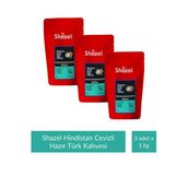 Hindistan Cevizli Hazır Türk Kahvesi 1 Kg X 3 Adet