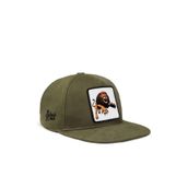 Hip Hop Kids Aslan Logolu Haki Çocuk Şapka
