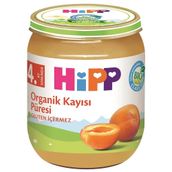 Hipp 4+ Ay 125 gr Organik Kayısı Püresi Kavanoz Maması