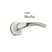 Hira Mina Nikel Saten Rozetli Wc 1 Çift Kapı Kolu