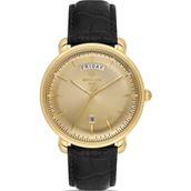 Hislon Classic CL203G-08BG Siyah-Altın Erkek Kol Saati
