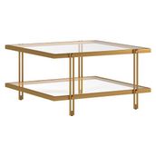 Hitit Dekorasyon Dolores Gold Metal Orta Sehpa