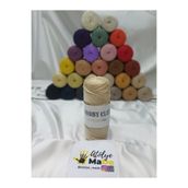 hobby club PP Macrame No:4 Polyester Örgü İpi 200gr 230m Premium Kalite 36-Açık Kahve