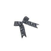 Hobigram Zebra Desenli Fiyonklu Saç Tokası