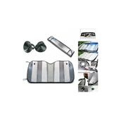 Hobilinka Araç Ön Cam Katlanabilir Güneşlik Uv ve Isı Koruma Renault Megane Fiat Egea Hyundai I20 Opel As - 1 - 1BW-Beyaz