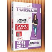 HocaWebde Yayınları 2022 KPSS Türkçe Tamamı Çözümlü Soru Bankası