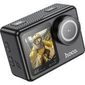 Hoco DV101 4K Wifi Dual Ekran Spor Aksiyon Kamera Siyah