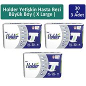 Holder Yetişkin Ekstra Büyük Boy 3x30 Adet Hasta Bezi
