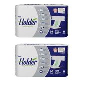Holder Yetişkin Orta Boy 2x30 Adet Hasta Bezi